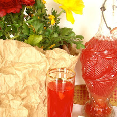 Infused Rhubarb And Strawberries