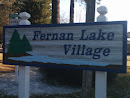 Fernan Lake Village Entrance