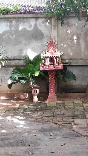 Old Shrine By The Tree