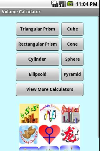 Volume Calculator