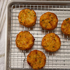 Crispy Shallot Potato Cakes