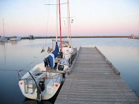 Morgens 6.00 Uhr in der Marina Stavoren