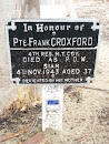 Private Frank Croxford