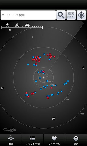 x-Radar Powered by PetaMap