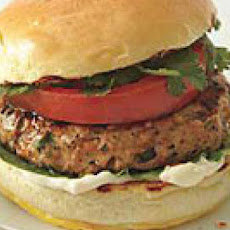 Chipotle-Corn Turkey Burgers