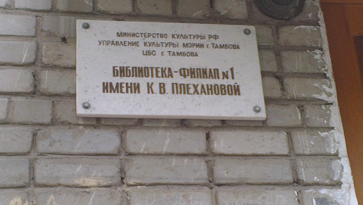 Library Im Plehanovoy
