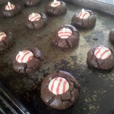 Chocolate Fudge Kiss Cookies (Cookie Mix)