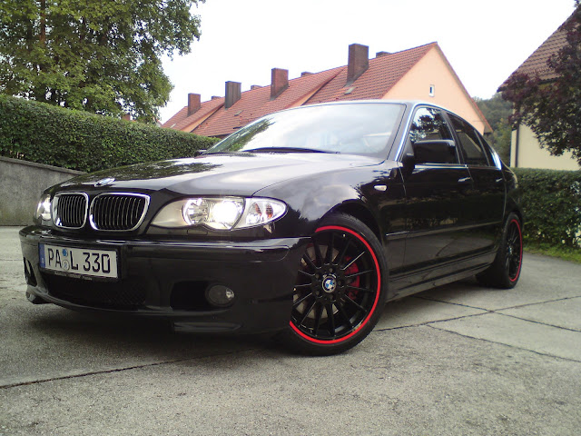 Blackdevil im Motto Schwarz Rot [ 3er BMW - E46 ]