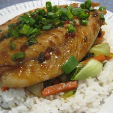 Sweet Soy and Ginger Fish