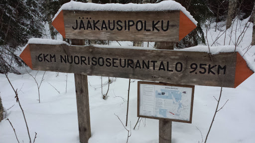 Jääkausipolku Sign