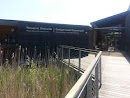 Newport Wetlands Visitor Centre Sign