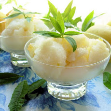 Lemon Verbena Ice Cream from a French Country Herb Garden