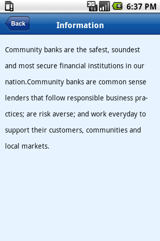 Community Bank Locator