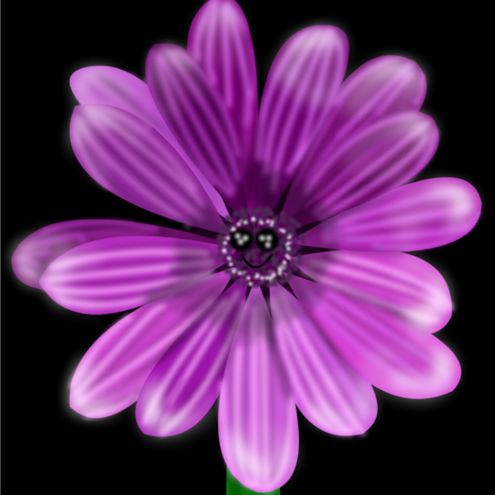 Purple Flower Of Course \u00bb drawings \u00bb SketchPort
