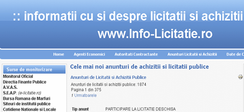 www.Info-Licitatie.ro