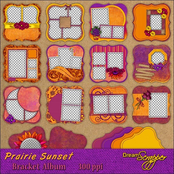 Prairie Sunset Bracket Album