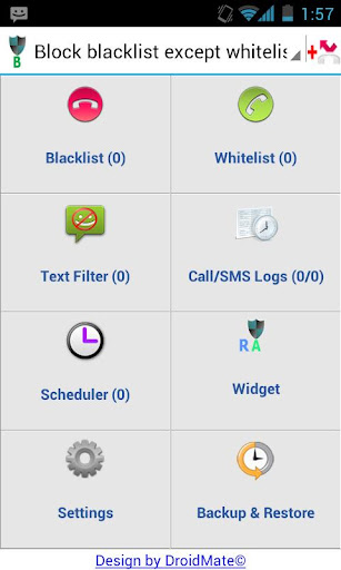 DroidMate CallFilter DonateKey