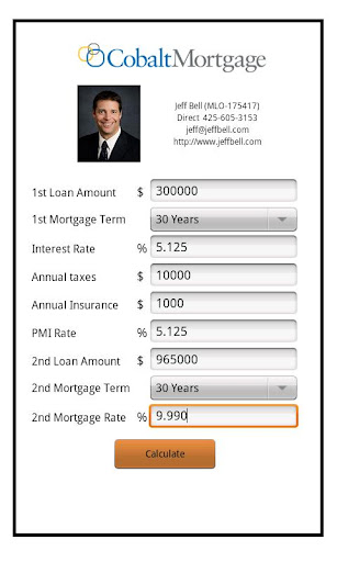 Jeff Bell's Mortgage Calc.