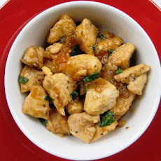 Asian Spiced Chicken With Vanilla Apricot Sauce
