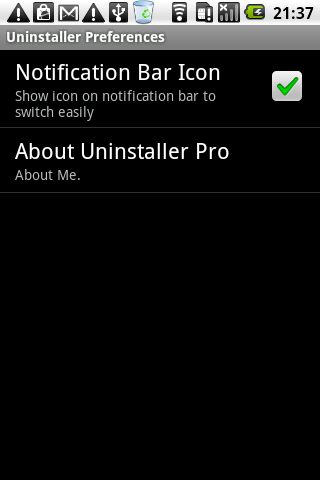 uninstaller-free for android screenshot
