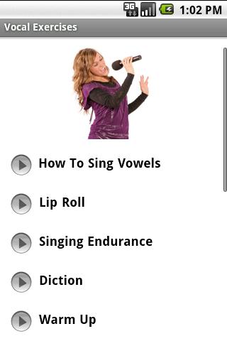 Vocal Exercises