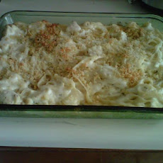 Four-Cheese Chicken Fettuccine