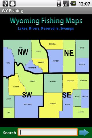 Wyoming Fishing Maps - 11.8K