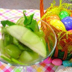 Fanciful Green Fruit Salad
