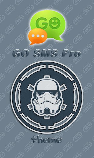 GO SMS Pro Stormtrooper Theme