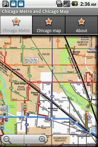 芝加哥地鐵芝加哥地圖