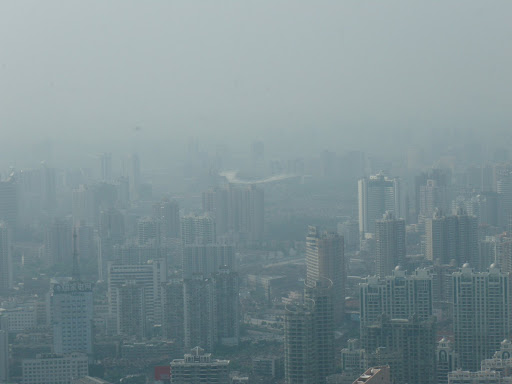 Shanghai Stadium straight ahead