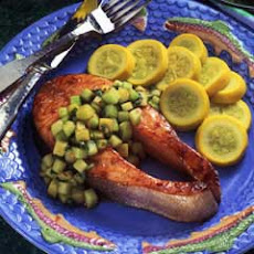 Grilled Salmon Steaks