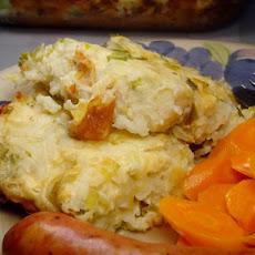 Potatoes With Leeks and Gruyere