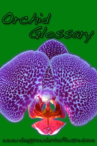 Orchid Glossary