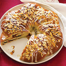 Chocolate Apricot Wreath