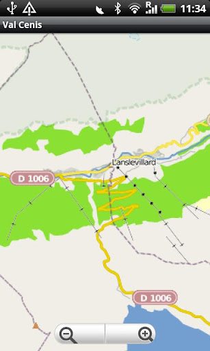 Val Cenis Street Map