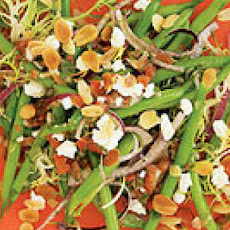 Green Bean Salad with Salsa Dressing