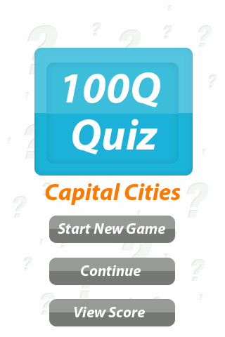 Capital Cities - 100Q Quiz