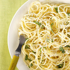 Spaghetti with Garlic and Chile