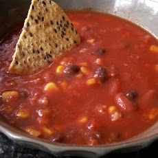 Tomato Taco Soup for the Crock Pot