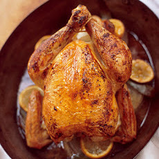 Roasted Chicken with Onion Gravy