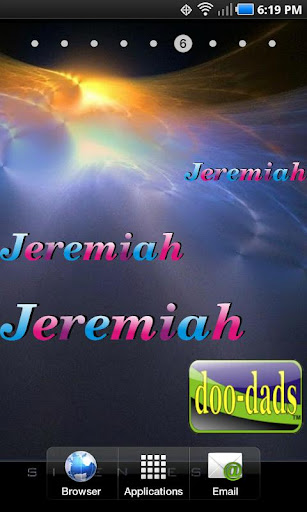 Jeremiah doo-dad