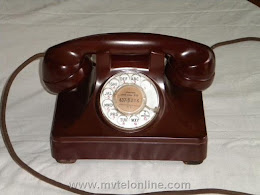 Desk Phones - North Electric Mahogany 1