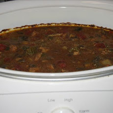 Crock Pot Beef and Mushroom Soup