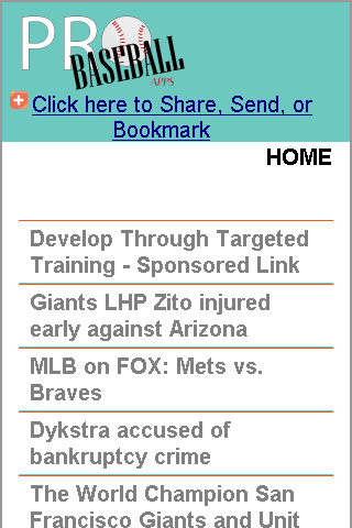 San Francisco Baseball News