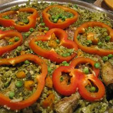 Peruvian Arroz con Pollo