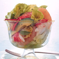 Lobster Salad with Grapefruit, Avocado, and Hearts of Palm