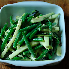 French Bean Salad with Tarragon and Green Peppercorn