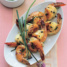 Jumbo Shrimp with Chive Butter
