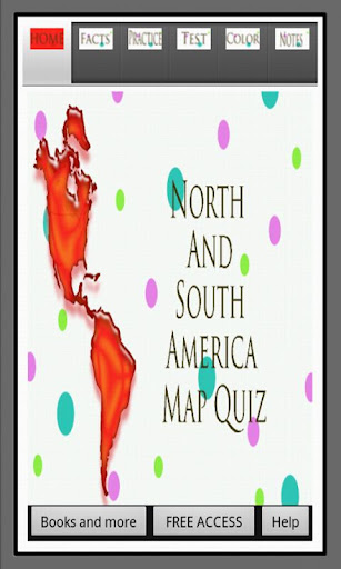 North South America Map Quiz